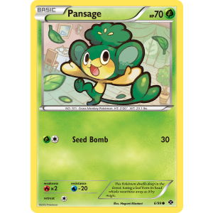 Pansage 6/99 Pokemon TCG Black & White Next Destinies