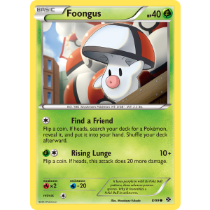 Foongus 8/99 Pokemon TCG Black & White Next Destinies