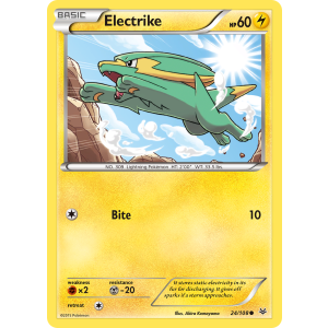 Electrike 24/108 Pokemon TCG XY Roaring Skies