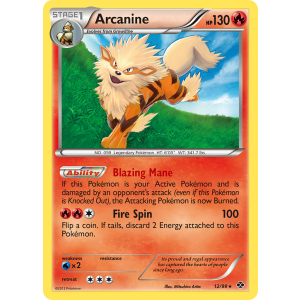 Arcanine 12/99 Pokemon TCG Black & White Next Destinies