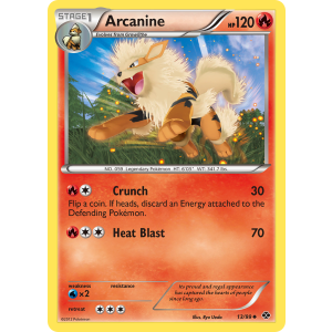 Arcanine 13/99 Pokemon TCG Black & White Next Destinies