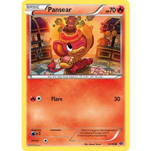 Pansear 15/99 Pokemon TCG Black & White Next Destinies