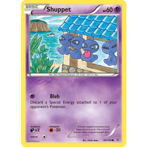 Shuppet 30/108 Pokemon TCG XY Roaring Skies