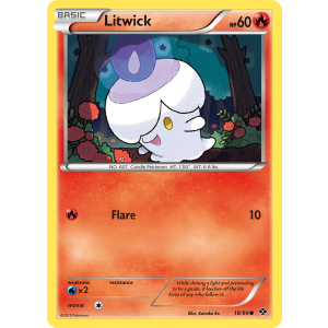 Litwick 18/99 Pokemon TCG Black & White Next Destinies