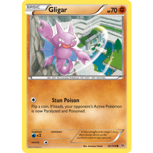 Gligar 36/108 Pokemon TCG XY Roaring Skies