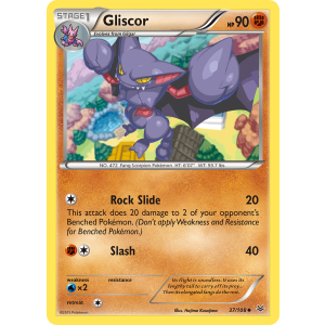 Gliscor 37/108 Pokemon TCG XY Roaring Skies