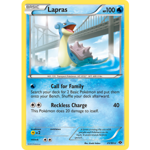 Lapras 25/99 Pokemon TCG Black & White Next Destinies