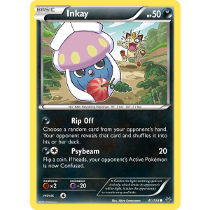 Inkay 41/108 Pokemon TCG XY Roaring Skies