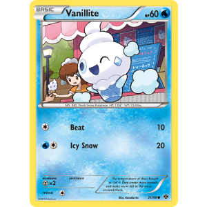 Vanillite 31/99 Pokemon TCG Black & White Next Destinies