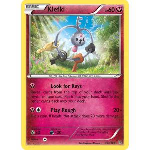 Klefki 48/108 Pokemon TCG XY Roaring Skies