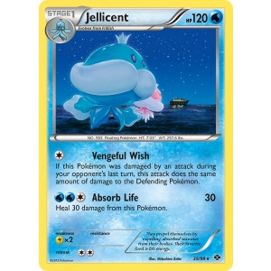 Jellicent 35/99 Pokemon TCG Black & White Next Destinies