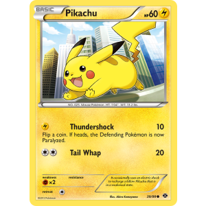 Pikachu 39/99 Pokemon TCG Black & White Next Destinies