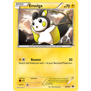 Emolga 49/99 Pokemon TCG Black & White Next Destinies