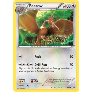 Fearow 66/108 Pokemon TCG XY Roaring Skies