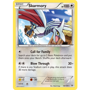 Skarmory 69/108 Pokemon TCG XY Roaring Skies