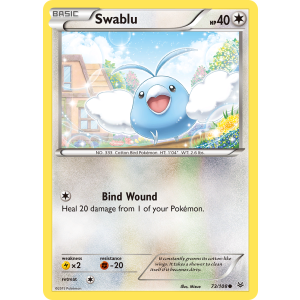 Swablu 73/108 Pokemon TCG XY Roaring Skies