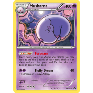 Musharna 59/99 Pokemon TCG Black & White Next Destinies