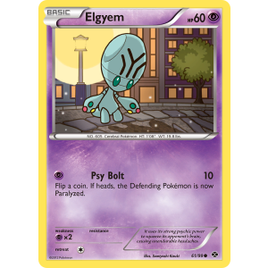 Elgyem 61/99 Pokemon TCG Black & White Next Destinies