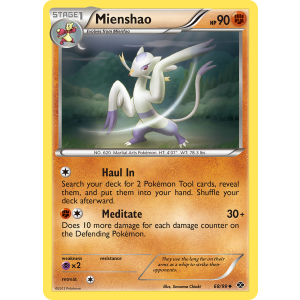 Mienshao 68/99 Pokemon TCG Black & White Next Destinies