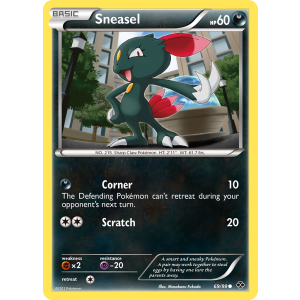 Sneasel 69/99 Pokemon TCG Black & White Next Destinies