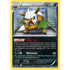 Shiftry 72/99 Pokemon TCG Black & White Next Destinies