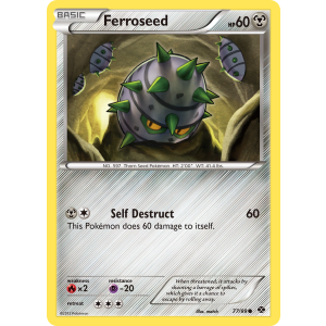 Ferroseed 77/99 Pokemon TCG Black & White Next Destinies