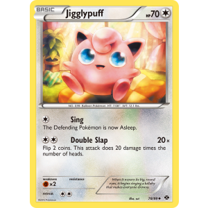 Jigglypuff 78/99 Pokemon TCG Black & White Next Destinies