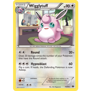 Wigglytuff 79/99 Pokemon TCG Black & White Next Destinies