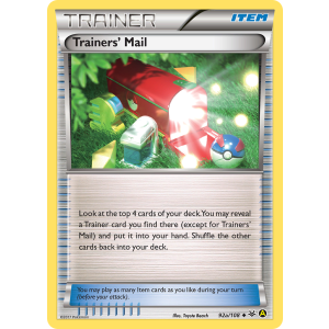 Trainers' Mail 92a/108 Pokemon TCG XY Roaring Skies