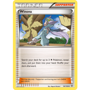 Winona 96/108 Pokemon TCG XY Roaring Skies