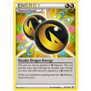 Double Dragon Energy 97/108 Pokemon TCG XY Roaring Skies