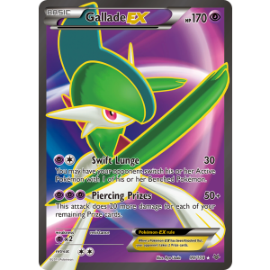 Rare Ultra Gallade-EX 99/108 Pokemon TCG XY Roaring Skies