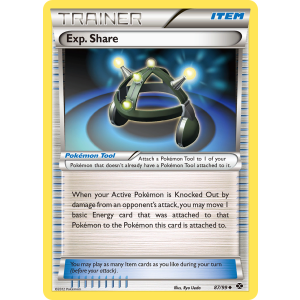 Exp. Share 87/99 Pokemon TCG Black & White Next Destinies