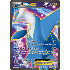 Rare Ultra Latios-EX 101/108 Pokemon TCG XY Roaring Skies