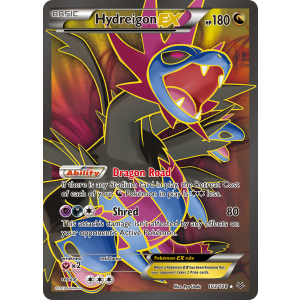 Rare Ultra Hydreigon-EX 103/108 Pokemon TCG XY Roaring Skies