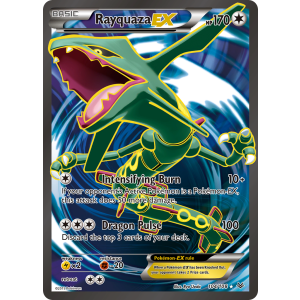 Rare Ultra Rayquaza-EX 104/108 Pokemon TCG XY Roaring Skies