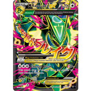 Rare Ultra M Rayquaza-EX 105/108 Pokemon TCG XY Roaring Skies