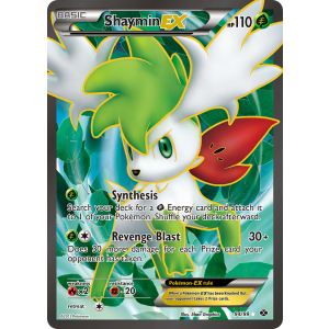 Rare Ultra Shaymin-EX 94/99 Pokemon TCG Black & White Next Destinies