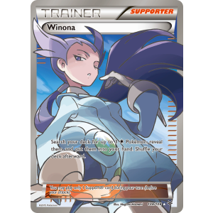 Rare Ultra Winona 108/108 Pokemon TCG XY Roaring Skies