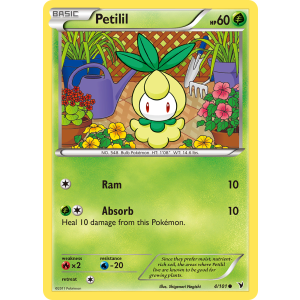 Petilil 4/101 Pokemon TCG Black & White Noble Victories