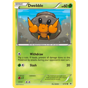 Dwebble 6/101 Pokemon TCG Black & White Noble Victories