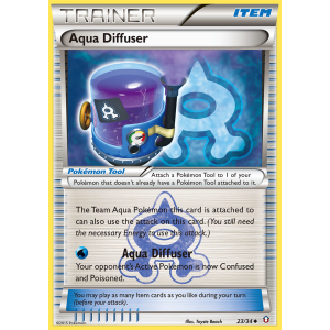 Aqua Diffuser 23/34 Pokemon TCG XY Double Crisis