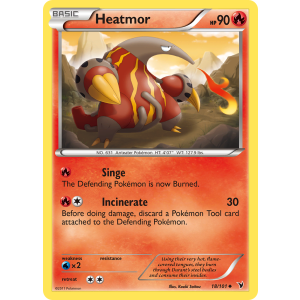 Heatmor 18/101 Pokemon TCG Black & White Noble Victories