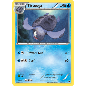 Tirtouga 25/101 Pokemon TCG Black & White Noble Victories