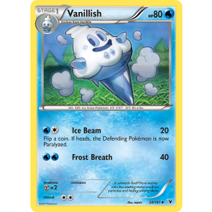 Vanillish 28/101 Pokemon TCG Black & White Noble Victories