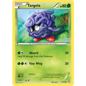 Tangela 4/160 Pokemon TCG XY Primal Clash