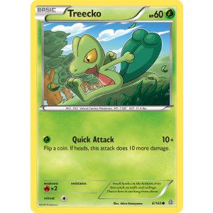 Treecko 6/160 Pokemon TCG XY Primal Clash