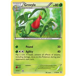 Grovyle 7/160 Pokemon TCG XY Primal Clash