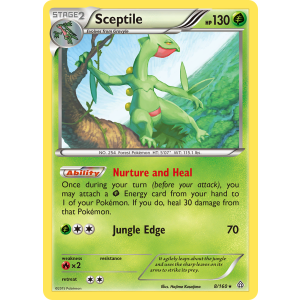 Sceptile 8/160 Pokemon TCG XY Primal Clash