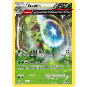 Rare Holo Sceptile 9/160 Pokemon TCG XY Primal Clash